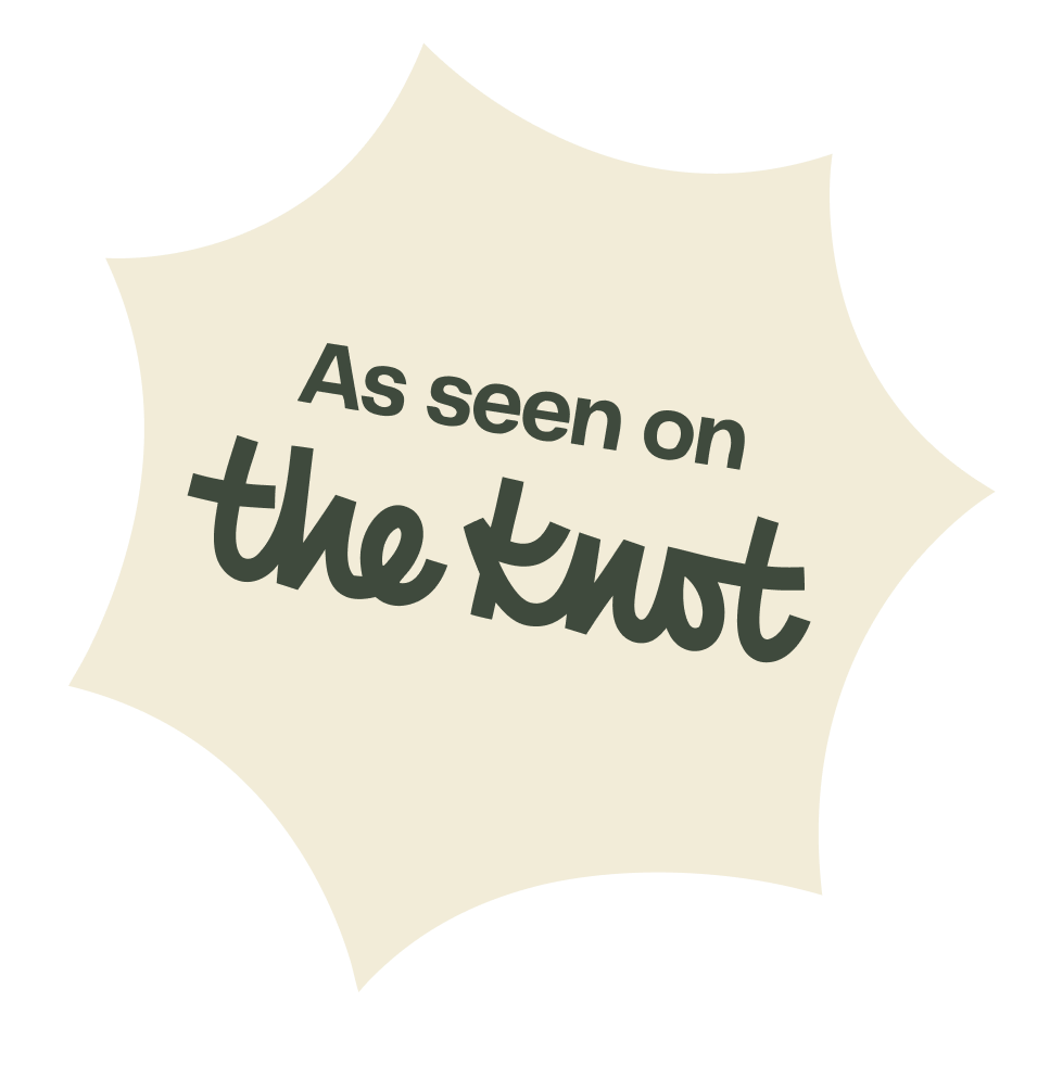 As seen on The Knot
