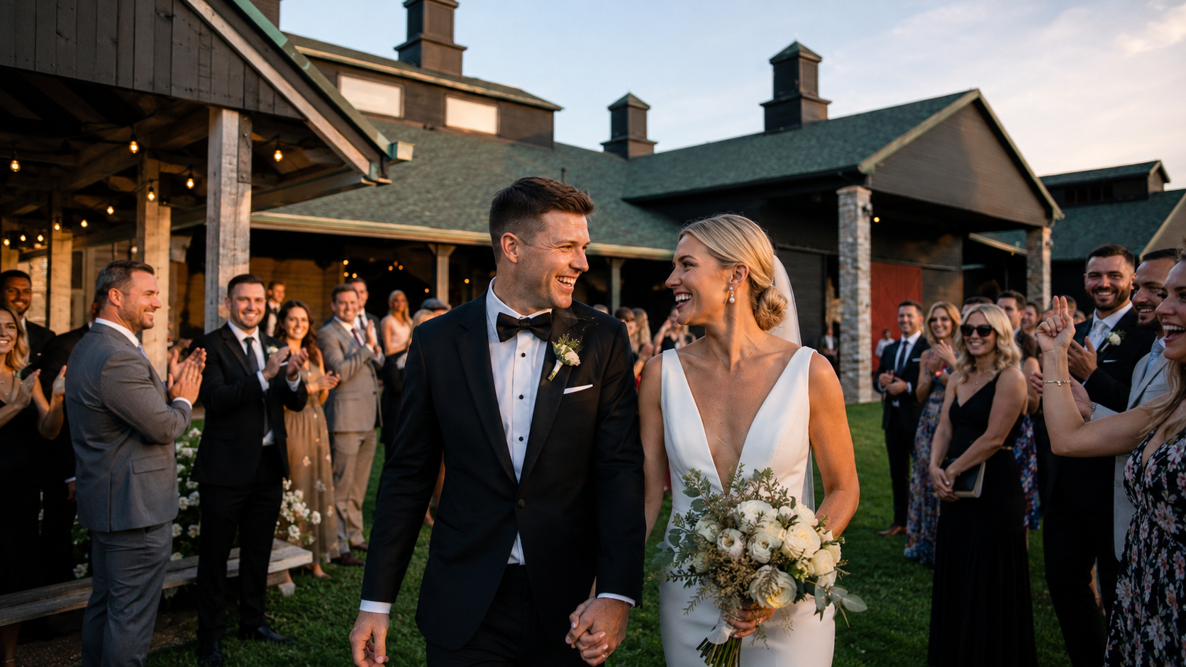 Wedding celebration at The Show Barn